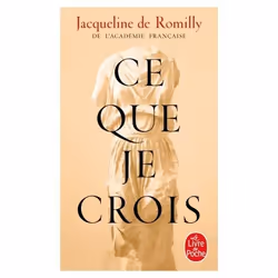 ISBN Ce que je crois, Français, 168 pages