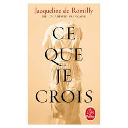 ISBN Ce que je crois