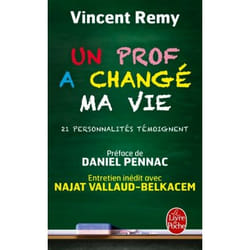 ISBN Un prof a changé ma vie