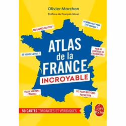 ISBN L'Atlas de la France incroyable, Français, 128 pages