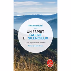 ISBN Un esprit calme et silencieux, Français, 384 pages