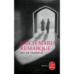 ISBN Arc de Triomphe livre Roman historique