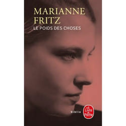 ISBN Le Poids des choses livre Roman Français