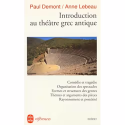 ISBN Introduction Au Theatre Grec Antique, Littérature, Français, Livre broché