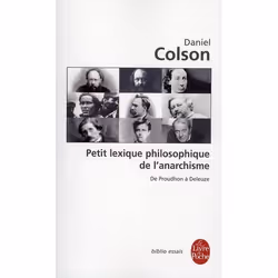 ISBN Petit Lexique Philosophique De L' Anarchisme- Inedit, philosophie, Français, Livre broché
