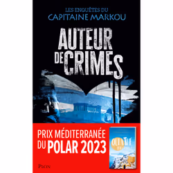 ISBN Auteur de crimes : Le livre de Christos Markogiannakis, Roman, 304 pages