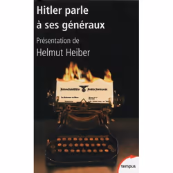 ISBN Hitler Parle A Ses Generaux, histoire, Français