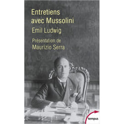 Entretiens avec Mussolini (Broché)