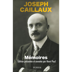 ISBN Mémoires : Le livre de Joseph Caillaux