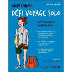 Mon cahier Défi voyage solo (Broché)