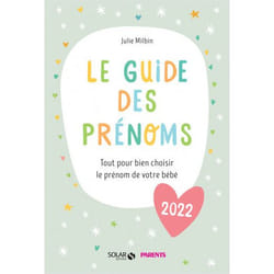 Le guide des prénoms (édition 2022)