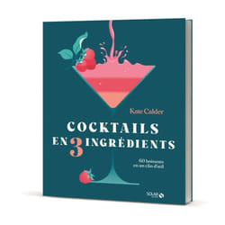 ISBN Cocktails en 3 ingrédients : Le livre de Kate Calder
