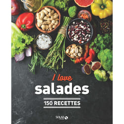 ISBN I love les salades NE - 150 recettes : Le livre de Dorian Nieto, Virginie Robichon
