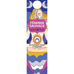 ISBN Marque page Féminin sauvage : Le livre de Mademoiselle Eve