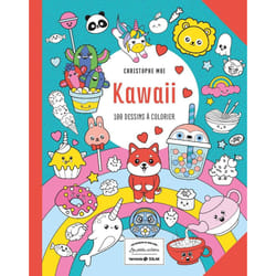 ISBN Kawaii - 100 dessins à colorier : Le livre de Christophe Moi