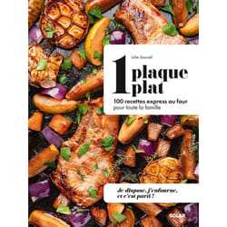 ISBN 1 plaque = 1 plat - 100 recettes express au four pour toute la famille : Le livre de Julie Soucail
