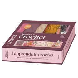 ISBN Coffret j'apprends le crochet : Le livre de Tisane Crochet, métier & loisirs