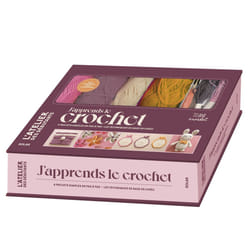 ISBN Coffret j'apprends le crochet : Le livre de Tisane Crochet