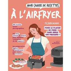 ISBN Mon cahier de recettes à l'airfryer : Le livre de Émilie Laraison
