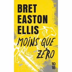 ISBN Moins Que Zero, Romance, Français, Livre broché
