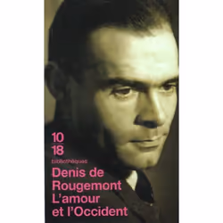 ISBN L'Amour Et L'Occident, philosophie, Français