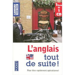 Coffret L'anglais Tout De Suite ! (livre + 1cd)