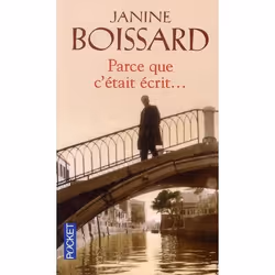 ISBN Parce Que C'Etait Ecrit..., Thrillers, Français, Livre broché