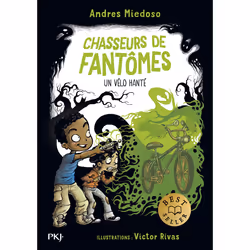 ISBN Chasseurs de fantômes - Tome 02 Un vélo hanté : Le livre de Andres Miedoso, Victor Rivas, Roman, 128 pages