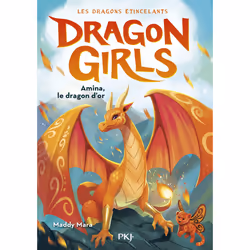 ISBN Dragon Girls - Les dragons étincelants - Tome 1 Amina, le dragon d'or : Le livre de Maddy Mara, Stephen Lew, 112 pages