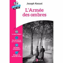 ISBN L'armée des ombres - Une oeuvre une voix : Le livre de Joseph Kessel, Roman, 260 pages