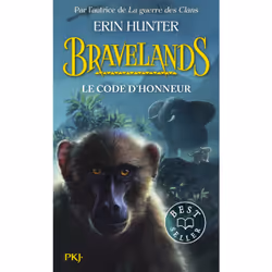 ISBN Bravelands - Tome 2 Le code d'honneur : Le livre de Erin Hunter, Roman, 448 pages