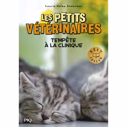 ISBN Les petits vétérinaires - Tome 20 Tempête à la clinique : Le livre de Laurie Halse Anderson, Roman, 128 pages