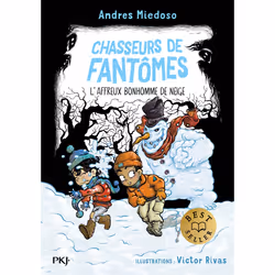ISBN Chasseurs de fantômes - Tome 07 L'affreux bonhomme de neige : Le livre de Andres Miedoso, Victor Rivas, Roman, 128 pages