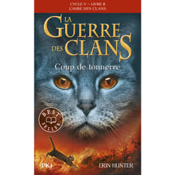 ISBN La guerre des Clans Cycle V - Tome 2 Coup de tonnerre : Le livre de Erin Hunter