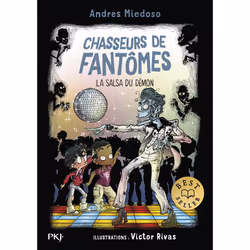 ISBN Chasseurs de fantômes - Tome 10 La Salsa du démon : Le livre de Andres Miedoso, Victor Rivas, Roman, 128 pages