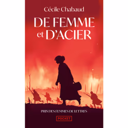 ISBN De femme et d'acier : Le livre de Cécile Chabaud, Roman, 224 pages