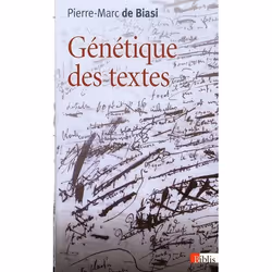 ISBN Genetique Des Textes, histoire, Français