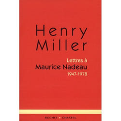 Lettres à Maurice Nadeau - 1947-1978