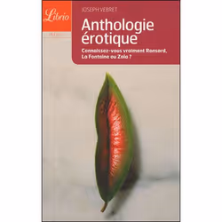 Flammarion Anthologie érotique, Littérature, Français, Livre broché, 96 pages