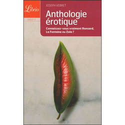 Flammarion Anthologie érotique livre Littérature Français