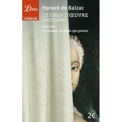 Flammarion Le Chef-d'œuvre inconnu livre Littérature Français