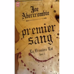 ISBN La Premiere Loi T.1 : Premier Sang, Science Fiction, Français, Livre broché
