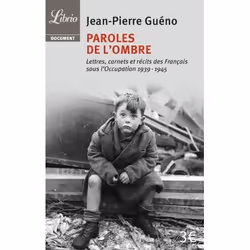 ISBN Paroles de l'ombre, 144 pages