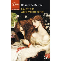 Flammarion La Fille aux yeux d'or livre Littérature Français