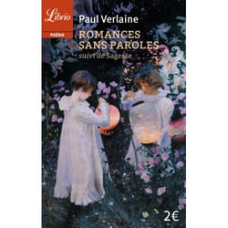 Flammarion Romances sans paroles livre poésie Français