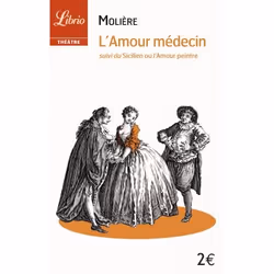 Flammarion L'Amour médecin, fiction litéraire, Français, Livre broché, 80 pages