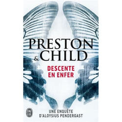 Flammarion DESCENTE EN ENFER: UNE ENQUETE D ALOYSIUS PENDERGAST livre Français Livre broché