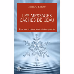 ISBN Les messages cachés de l'eau, Masaru Emoto, Aventure, Anglais, 192 pages
