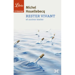 Flammarion Rester vivant et autres textes livre fiction litéraire Français