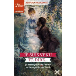 Flammarion Je suis venu te dire... livre Littérature Français